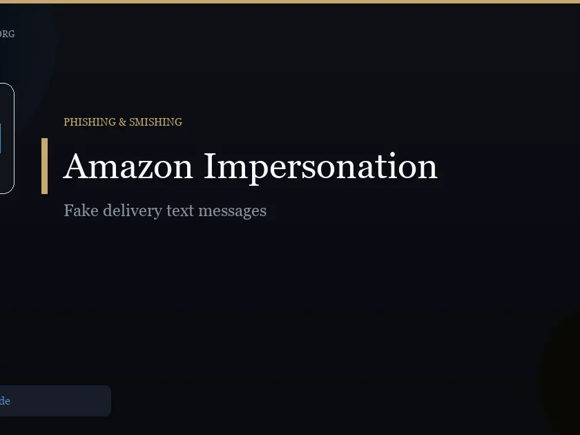 Amazon Impersonation Scam Texts: How to Spot Fake Delivery Messages - ScamReporting.org