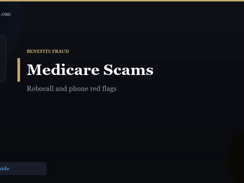 Medicare Scam Phone Calls: Red Flags and How to Protect Yourself - ScamReporting.org